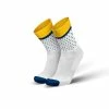 Incylence Racing Socks - Classic Dots Yellow