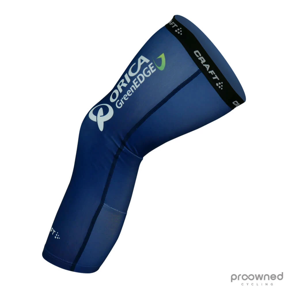 Craft Knee Warmers - Water Resistant - Orica-GreenEDGE