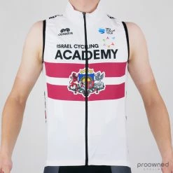 Jinga Wind Vest - Latvia Champion - Israel Cycling Academy