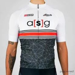 Ftech Airfit Short Sleeve Jersey Black/White