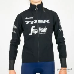 Santini Mercurio Rain Jacket - Trek-Segafredo Women