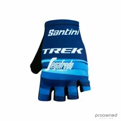 Santini Race Gloves - Trek-Segafredo Women