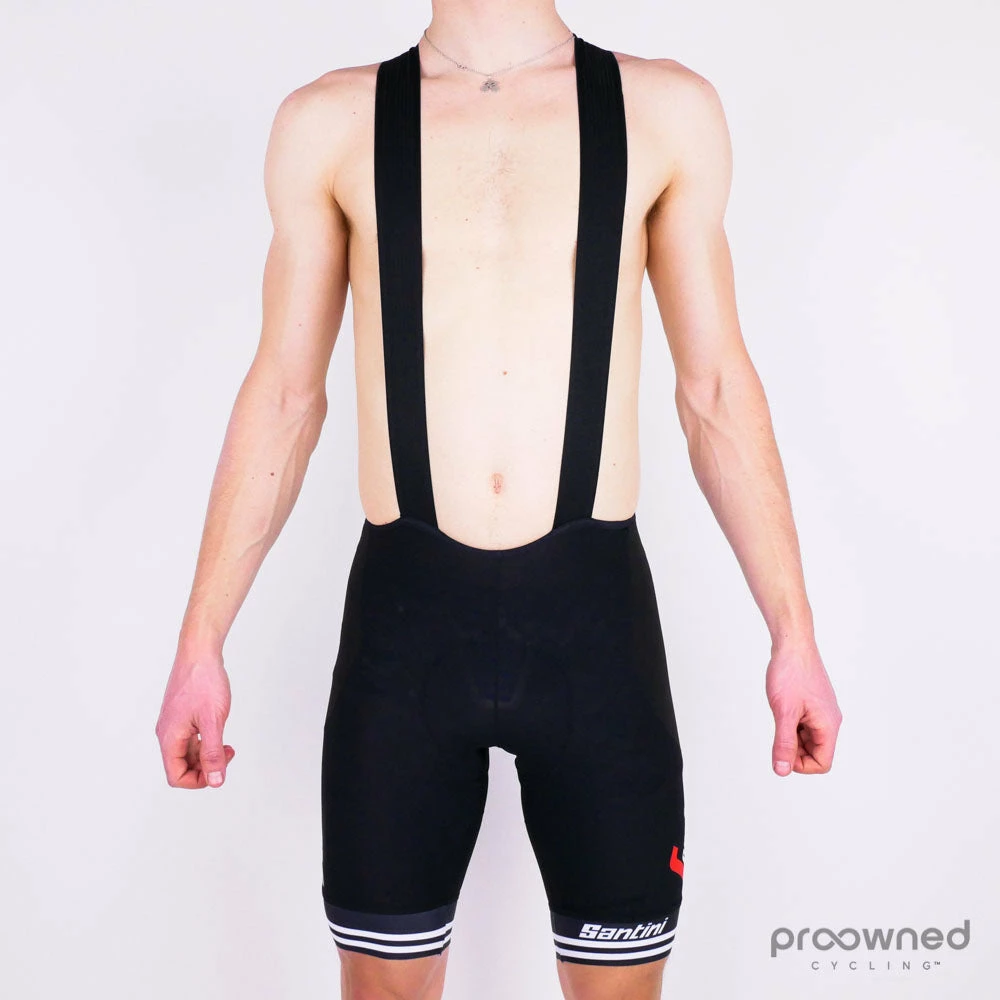 Santini Iron BIB Shorts - Trek-Segafredo