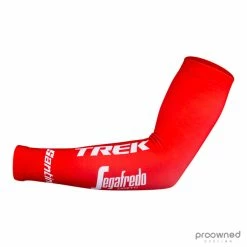 Santini Thermal Arm Warmers - Red -Trek-Segafredo