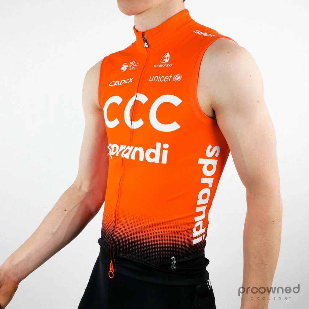 Etxeondo Gore-Tex Infinium Windstopper Vest - Team CCC - Billede 2