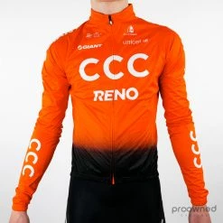 Etxeondo Long Sleeve Light Rain Jacket - Team CCC