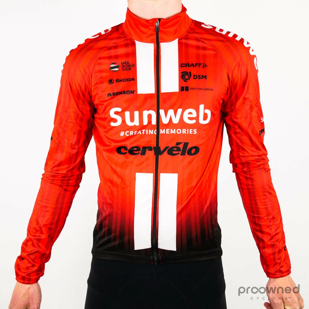 Craft EBC Long Sleeve Repel Rain Jacket - Nicolas Roche - Team Sunweb