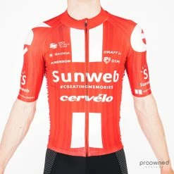 Craft Short Sleeve Aero Race Jersey - C. Pedersen - Team Sunweb