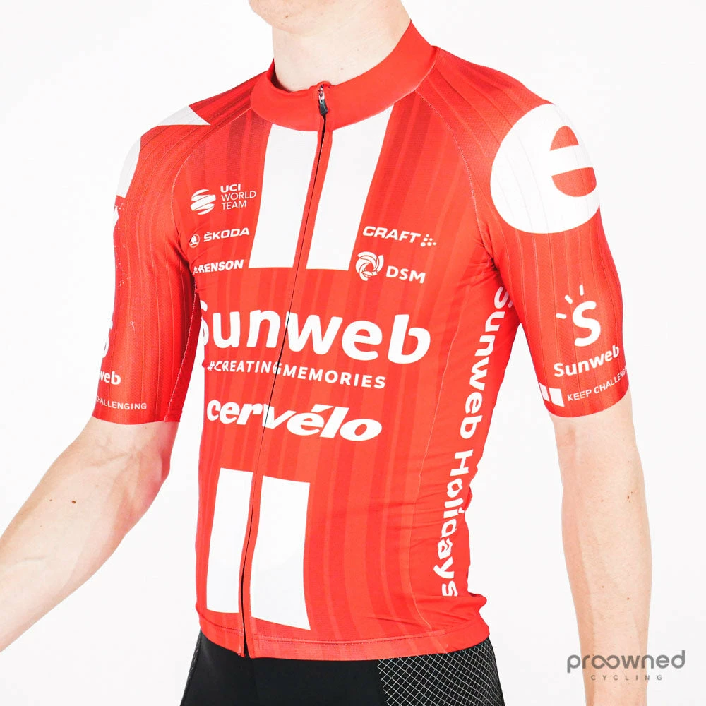 Craft Short Sleeve Aero Race Jersey - C. Pedersen - Team Sunweb - Billede 2