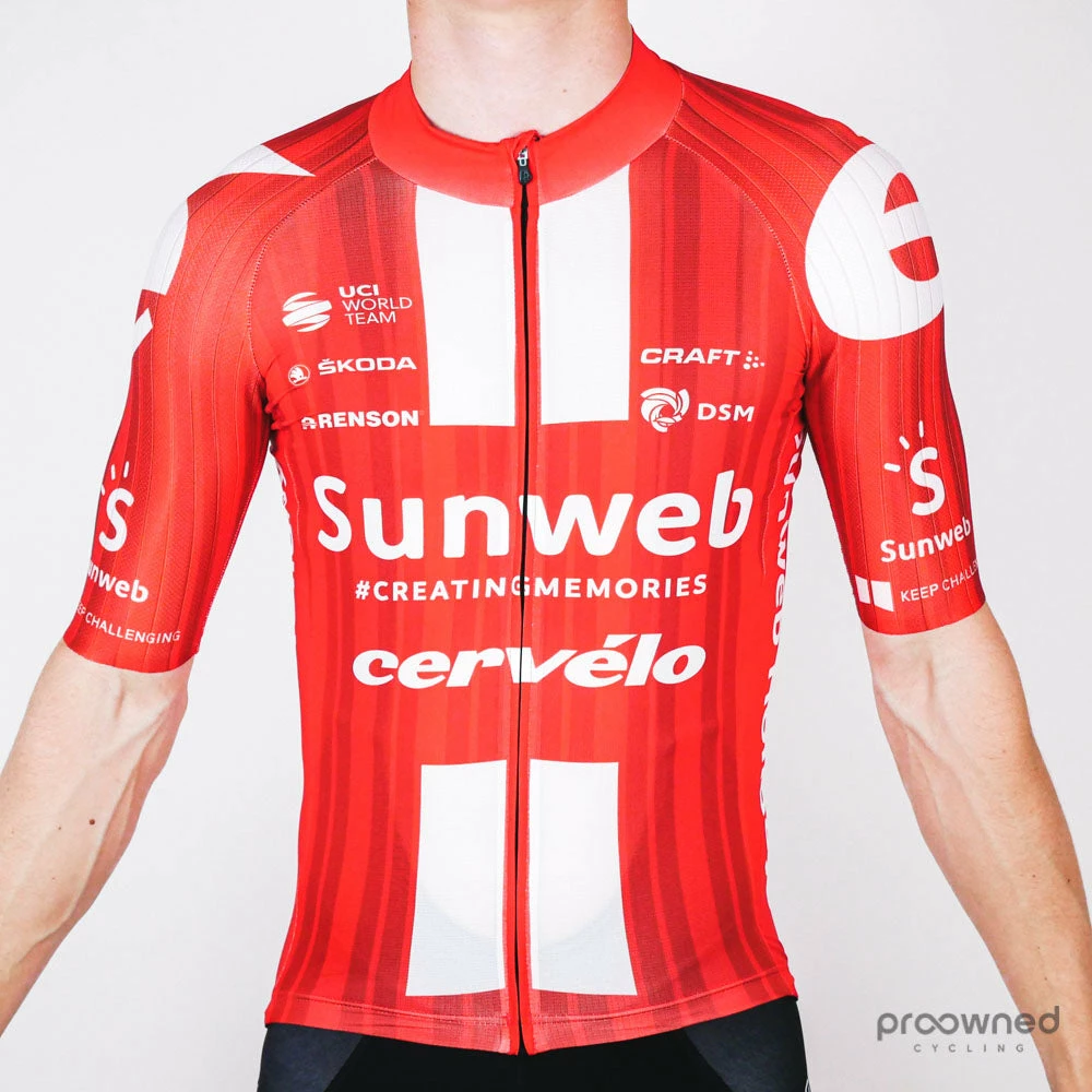 Craft Short Sleeve EBC Jersey - C. Pedersen - Team Sunweb