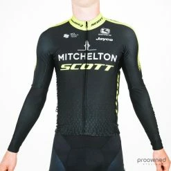 Giordana G Shield Long Sleeve Thermal Jersey - Mitchelton-Scott