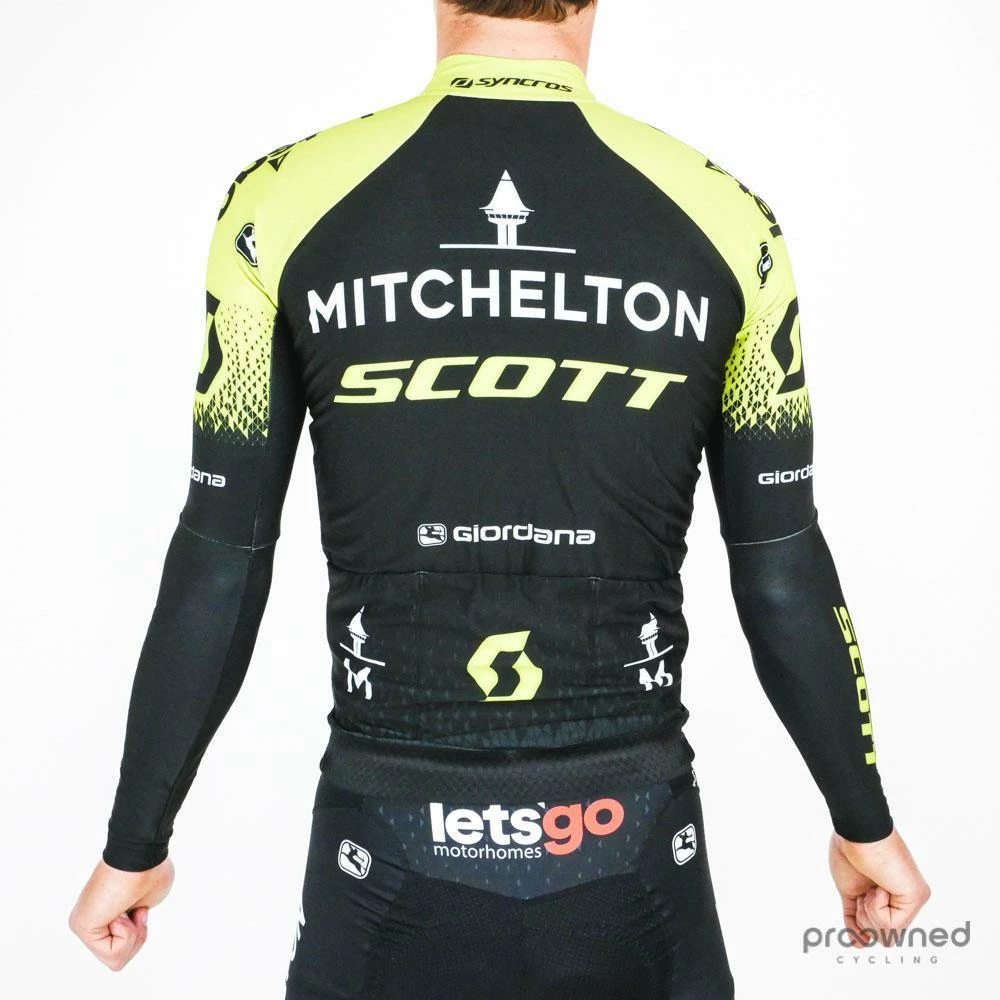 Giordana G Shield Long Sleeve Thermal Jersey - Mitchelton-Scott - Billede 3