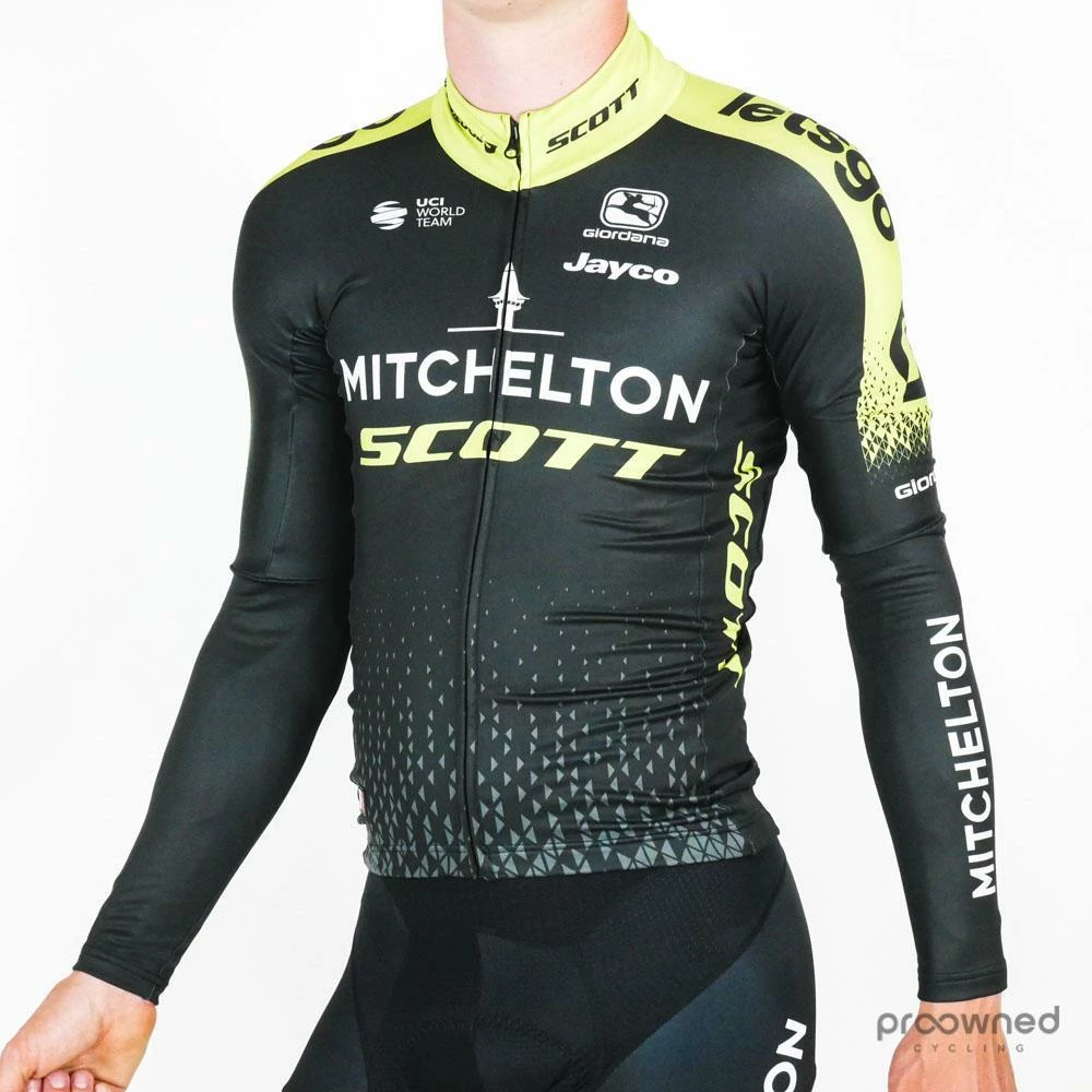 Giordana FR-C Pro Long Sleeve Jersey - Mitchelton-Scott - Billede 2