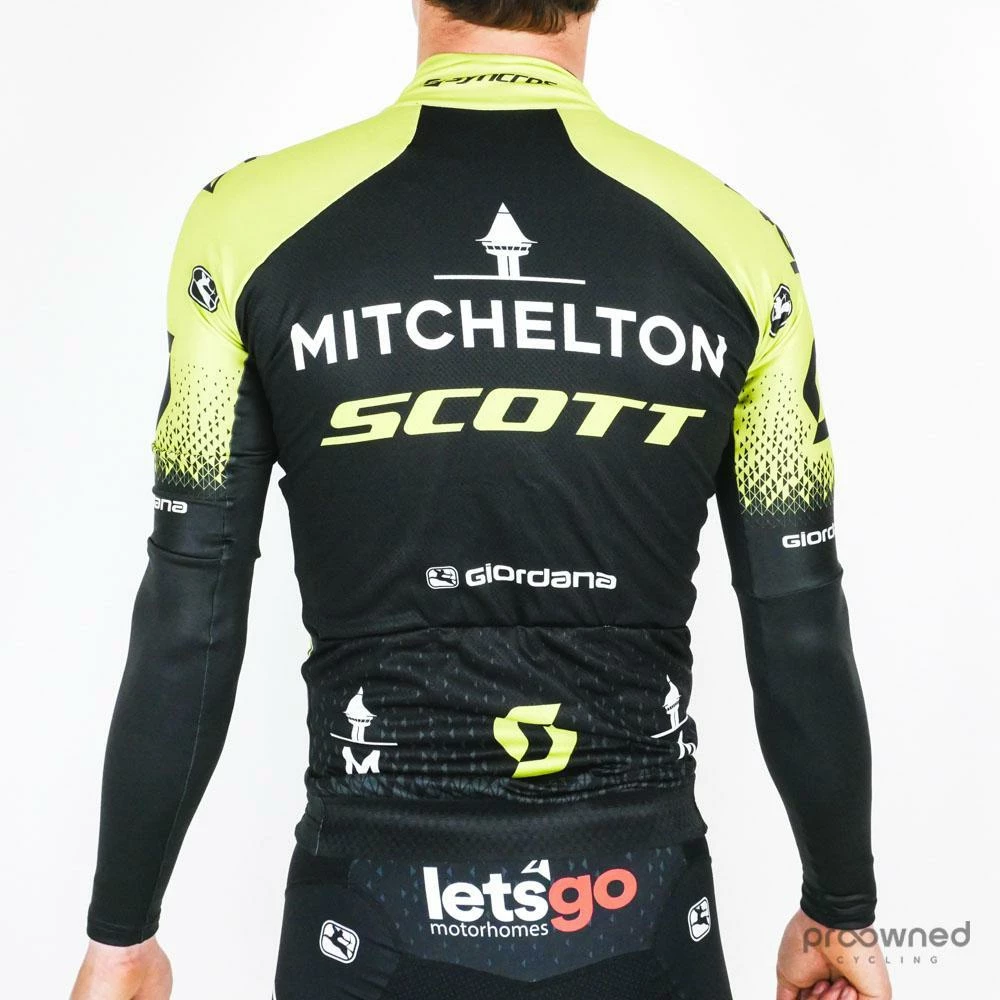 Giordana FR-C Pro Long Sleeve Jersey - Mitchelton-Scott - Billede 3