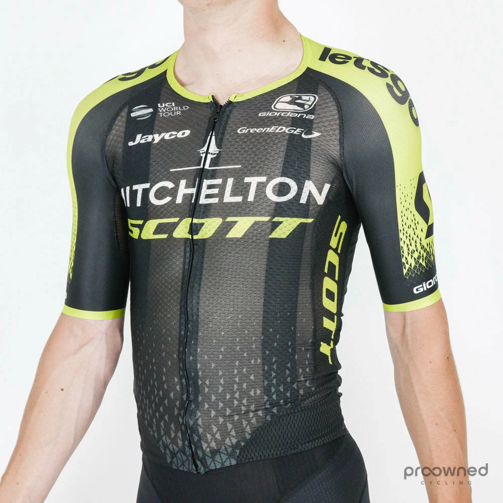 Giordana FR-C Pro Lyte Short Sleeve Jersey - Mitchelton-Scott - Billede 2