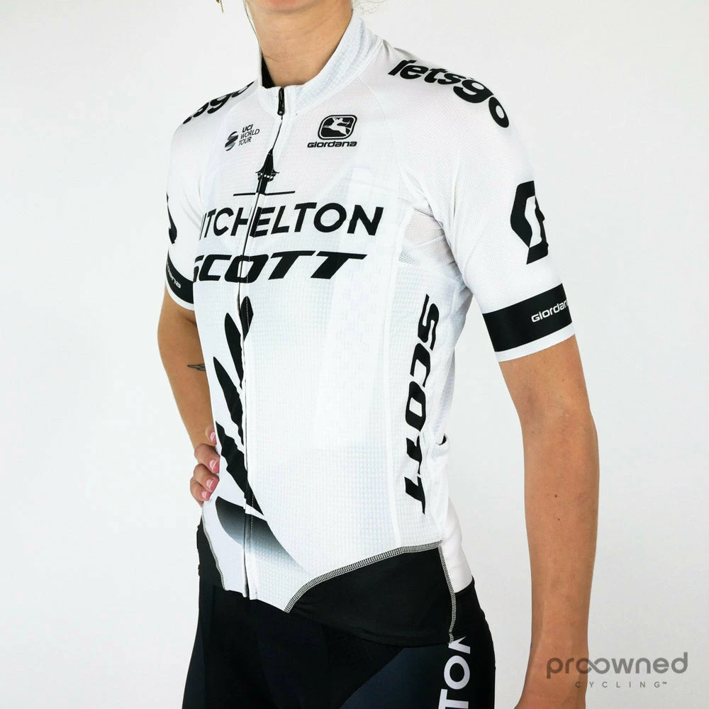 Giordana FR-C Pro Short Sleeve Jersey - New Zealand Champion - Mitchelton-Scott - Billede 2