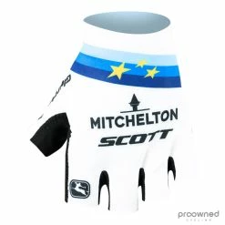 Giordana FR-C Summer Gloves - European Champion - Mitchelton-Scott Women