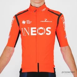 Castelli Gabba RoS Short Sleeve Jersey - Orange - Team Ineos