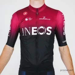 Castelli Squadra FZ Short Sleeve Jersey - Team Ineos