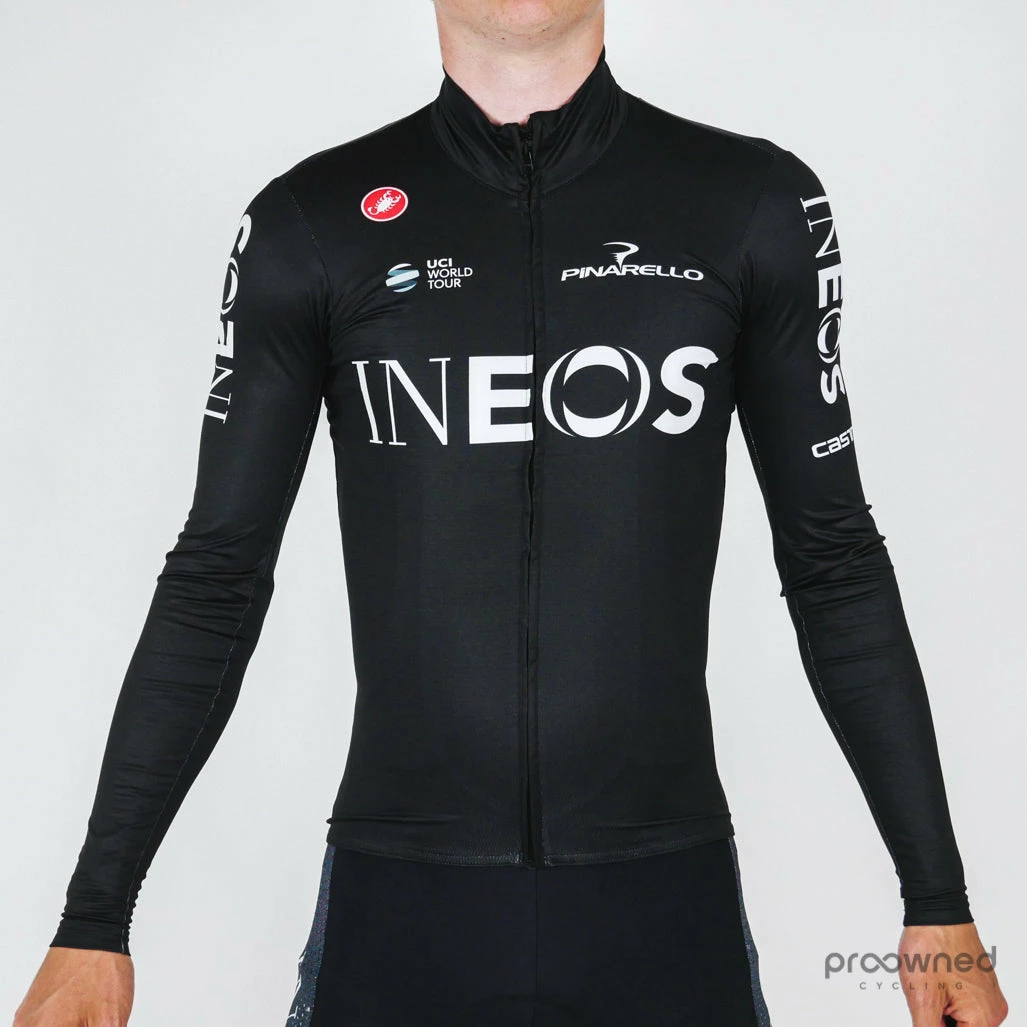 Castelli Mid Weight FZ Long Sleeve Jersey - Team Ineos