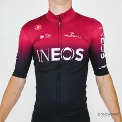 Castelli Mid Weight Short Sleeve Jersey - B. Swift - Team Ineos