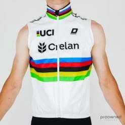 Doltcini Body Windtex Winter Vest - World Champion - Wout Van Aert