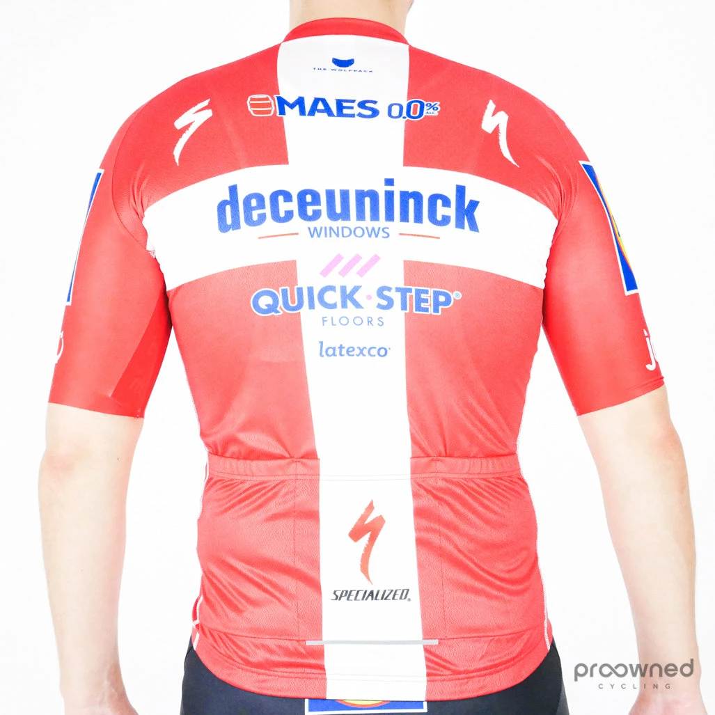 Vermarc SP.L Aero Short Sleeve Jersey - Danish Champ. - Deceuninck Quick-Step - Billede 3