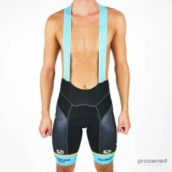 Giordana Winter BIB Shorts - Team Astana