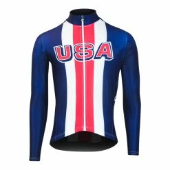 Assos Long Sleeve Thermal Jersey - USA Cycling
