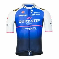 Castelli Short Sleeve Aero Race 6.1 Jersey - Quick-Step Alpha Vinyl