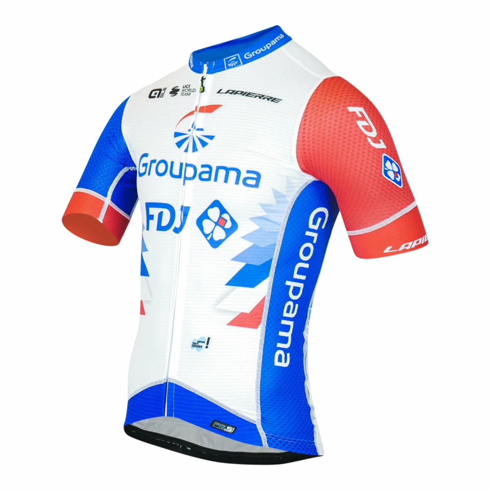 ALE Alé PR-S Short Sleeve Jersey - Groupama FDJ - Billede 2