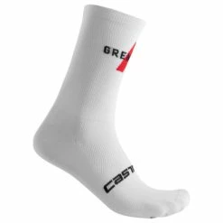 Castelli Free 12 White Socks - Ineos Grenadiers